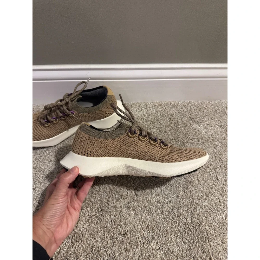 Allbirds Tree Dasher 2 Lmtd Edition Hazy Beige Lux Purple Sneaker Women's 9.5